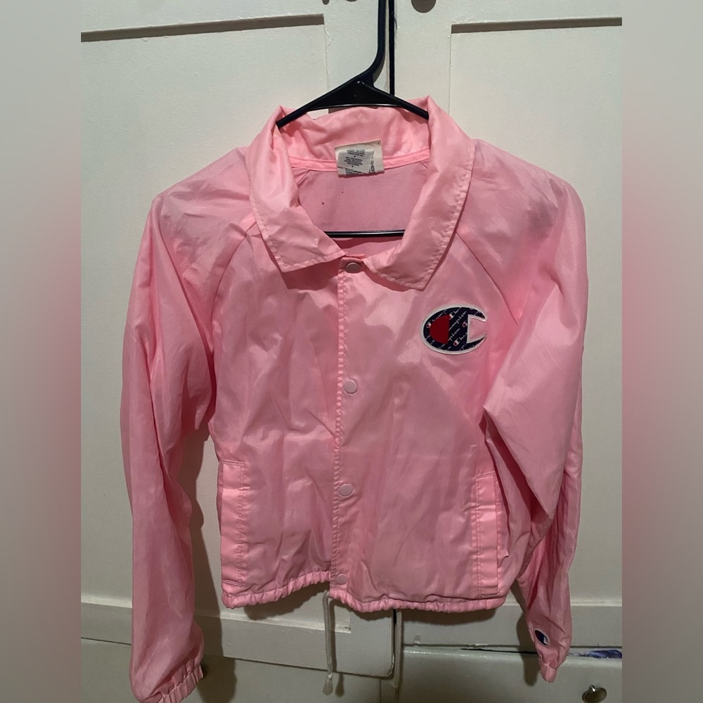 Pink Champion Windbreaker